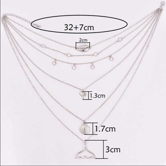 Gorgeous Boho Multi Layered Choker &Multilayered N - Picture 2 of 3